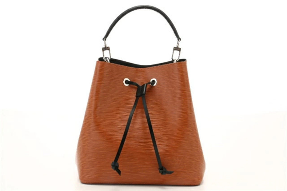 LOUIS VUITTON Shoulder Bag Neo Noe Epi Zipang Gold